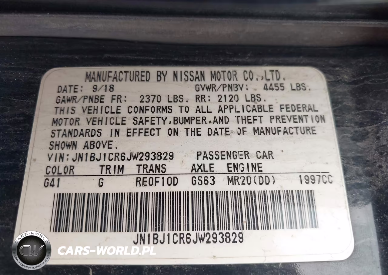 2018 Nissan Rogue Sport Sl VIN:JN1BJ1CR6JW293829 - 9