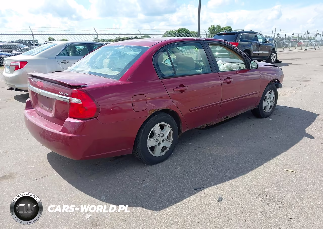 2005 Chevrolet Malibu Ls VIN:1G1ZT54815F274381 - 4