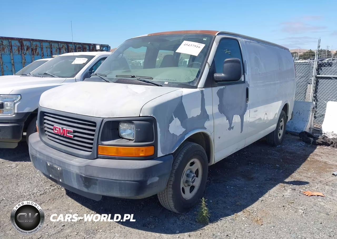 2006 GMC Savana Work Van VIN:1GTFG15X361113980 - 2