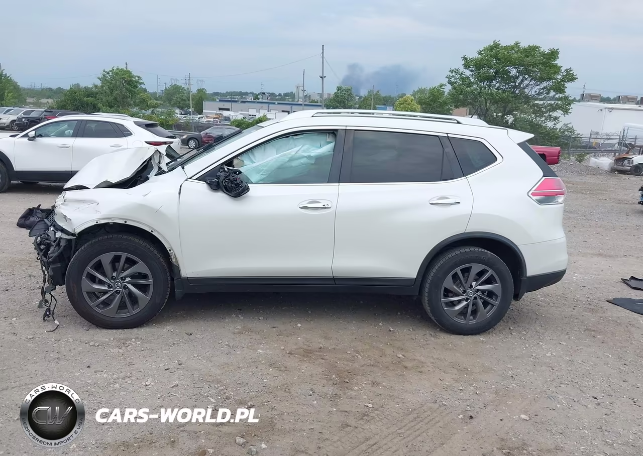 2016 Nissan Rogue Sl VIN:KNMAT2MV9GP701246 - 15