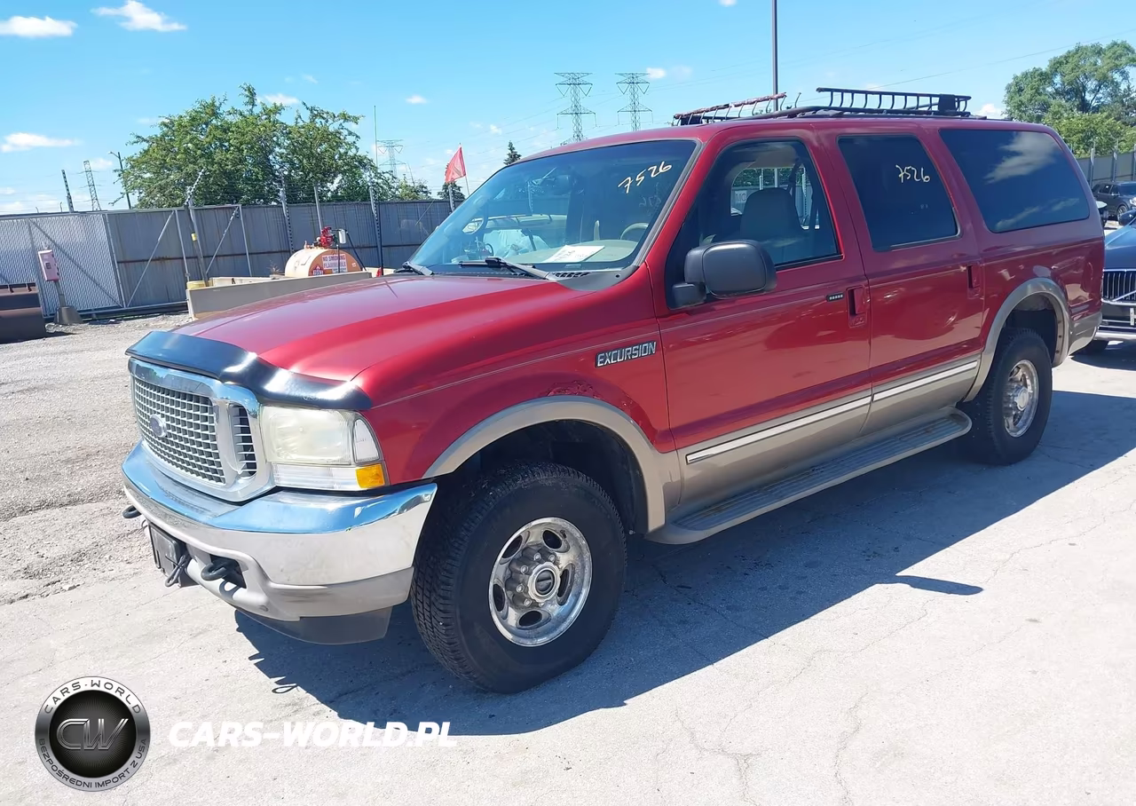 2002 Ford Excursion Limited VIN:1FMSU43F52EB65838 - 2