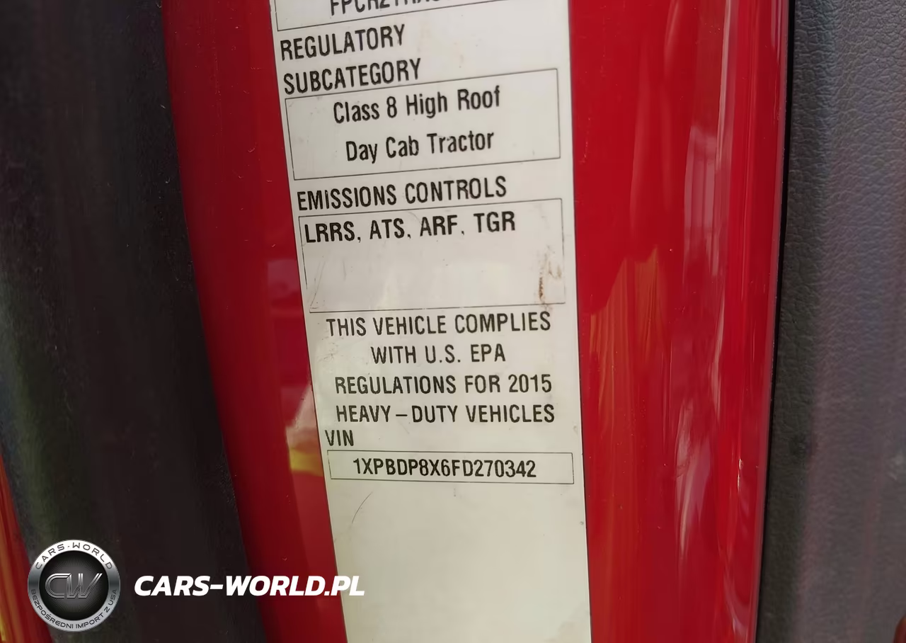2015 Peterbilt 579 VIN:1XPBDP8X6FD270342 - 8