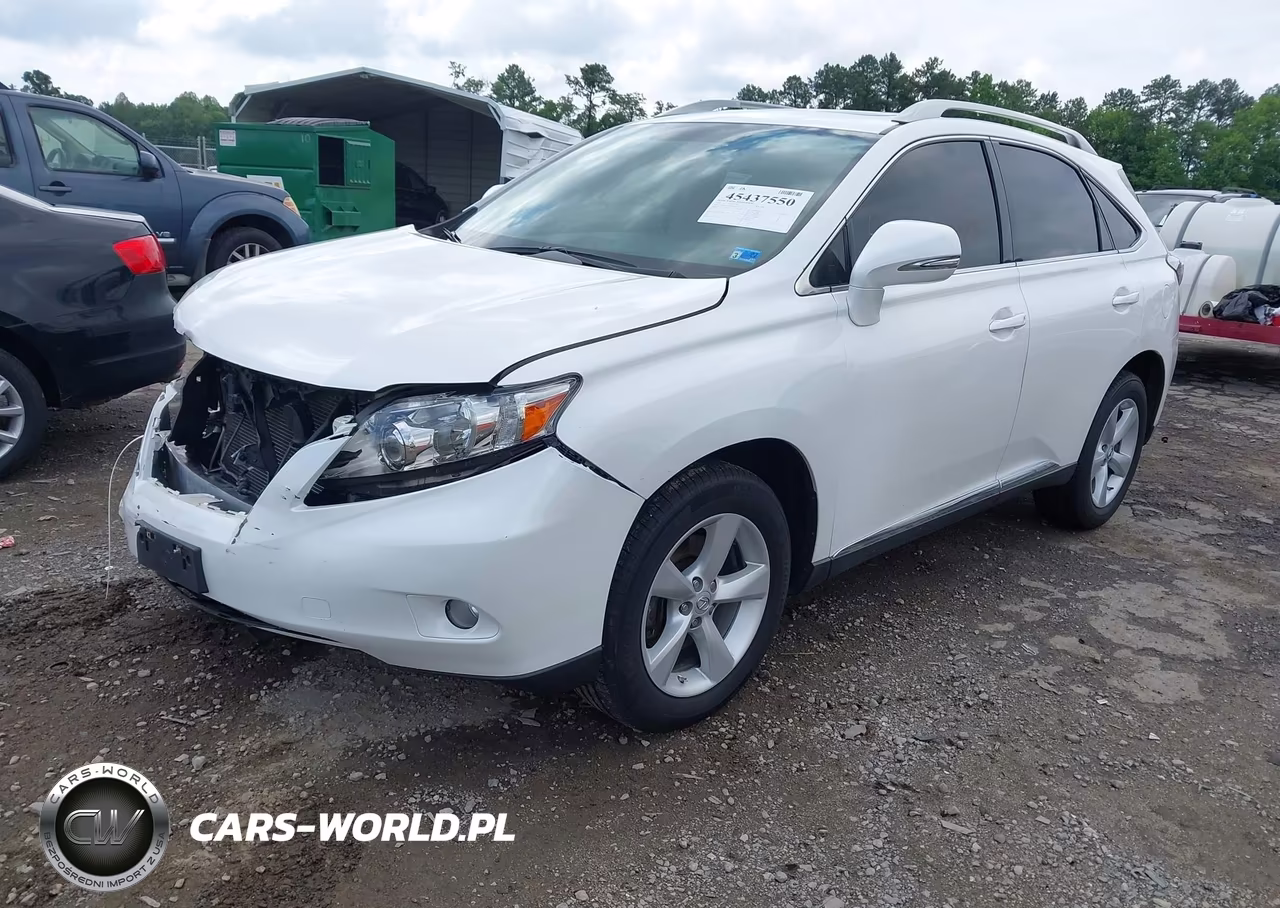 2010 Lexus Rx 350 VIN:JTJBK1BA0A2403509 - 2
