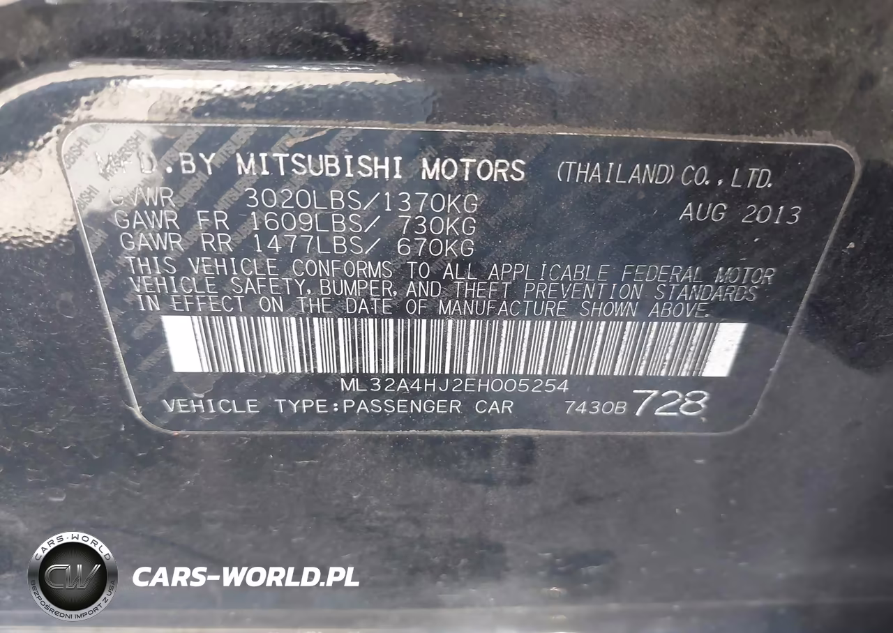 2014 Mitsubishi Mirage Es VIN:ML32A4HJ2EH005254 - 9