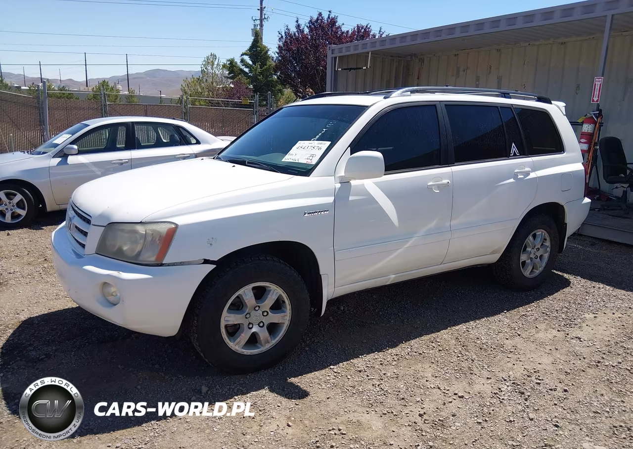 2001 Toyota Highlander V6 VIN:JTEHF21A710021736 - 2