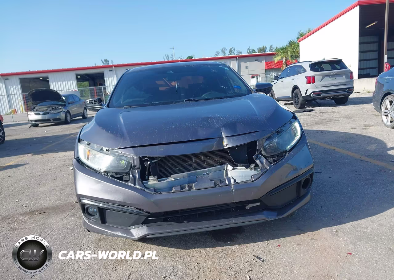 2020 Honda Civic Sport VIN:19XFC2F82LE007599 - 12