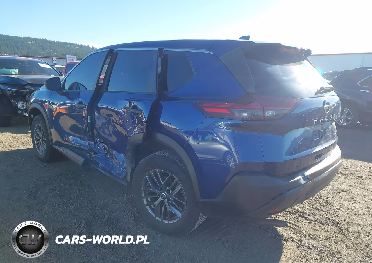 2021 Nissan Rogue S Intelligent Awd VIN:JN8AT3AB0MW206147 - 3