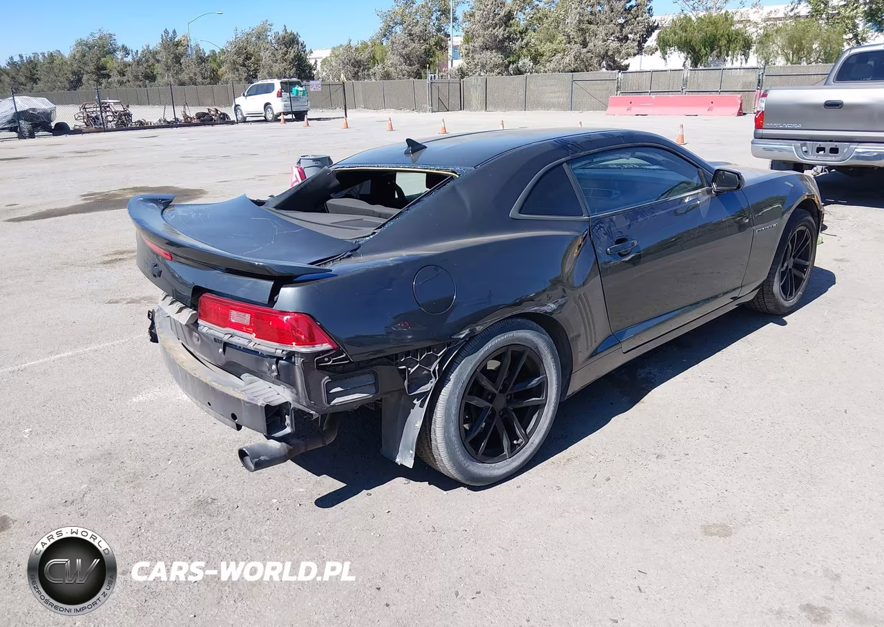 2014 Chevrolet Camaro 2Ls VIN:2G1FA1E33E9159682 - 4