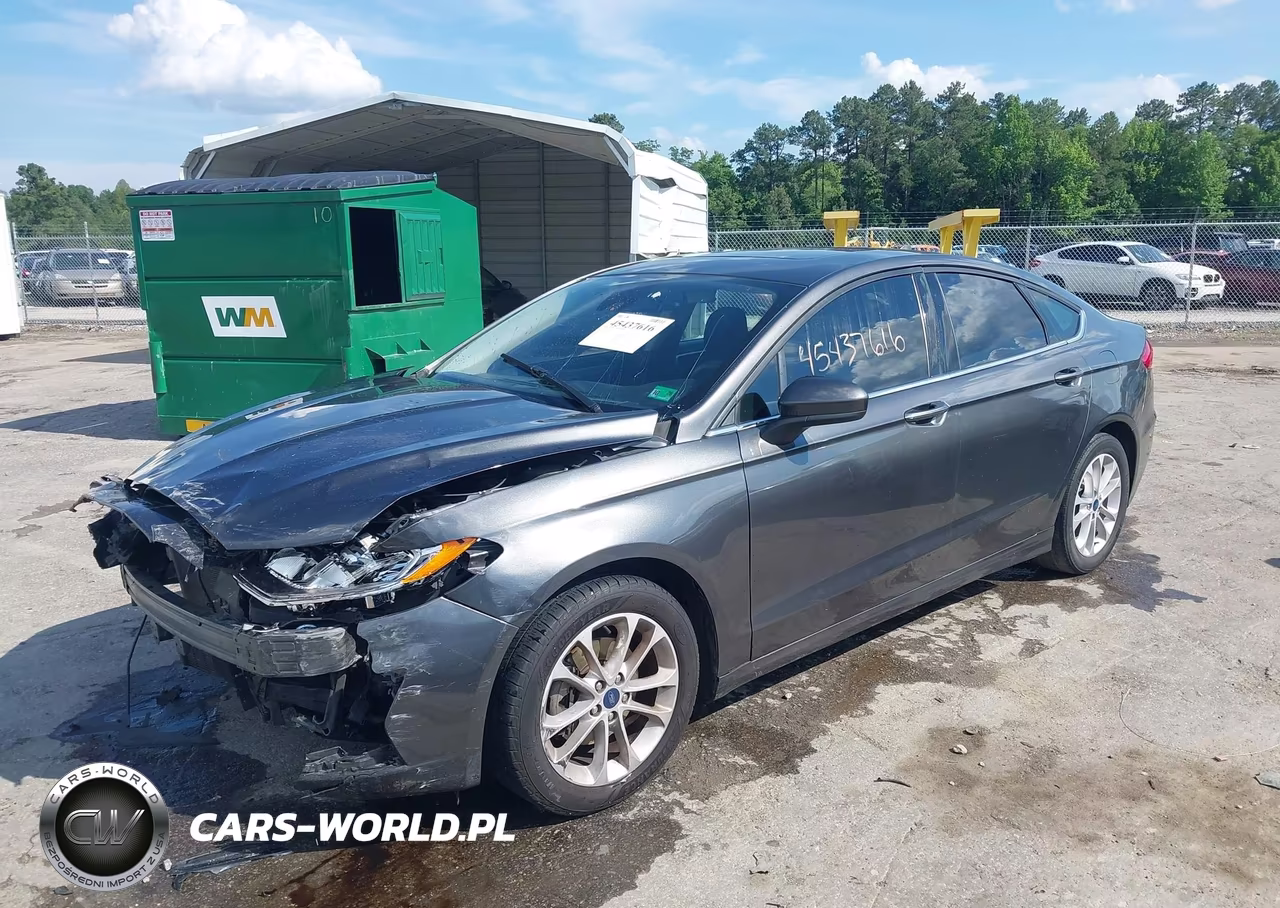 2020 Ford Fusion Se VIN:3FA6P0HD2LR121765 - 2