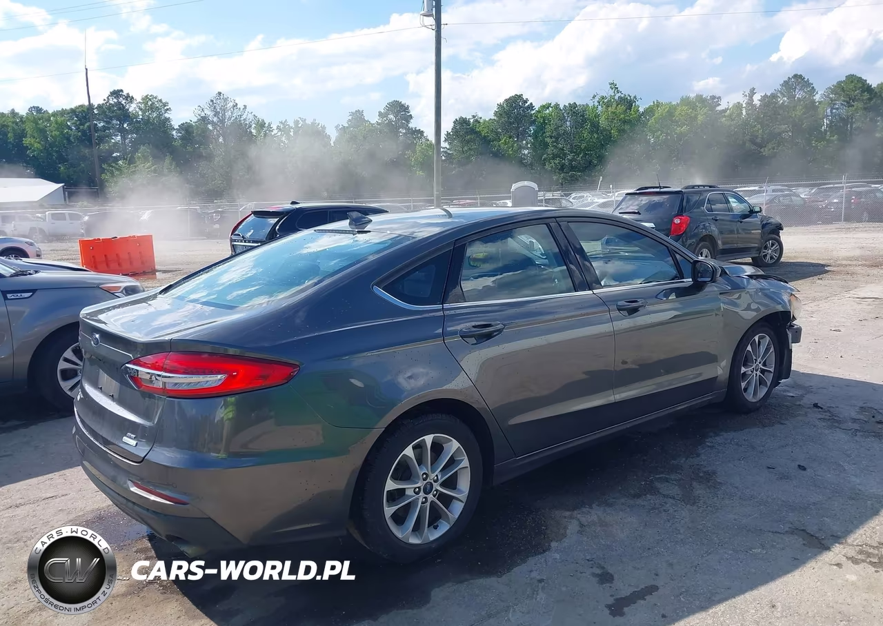 2020 Ford Fusion Se VIN:3FA6P0HD2LR121765 - 4