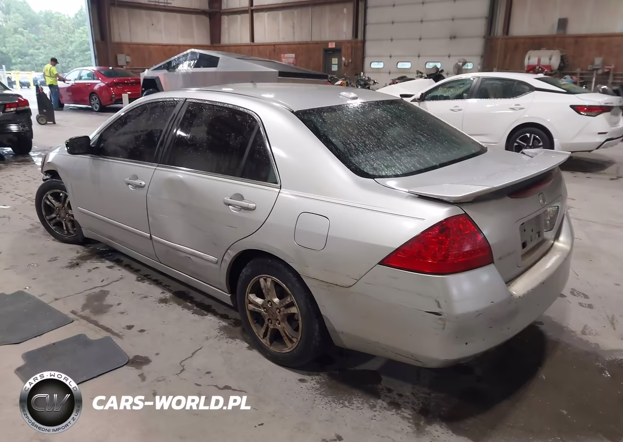 2007 Honda Accord 2.4 Ex VIN:1HGCM56817A156436 - 3