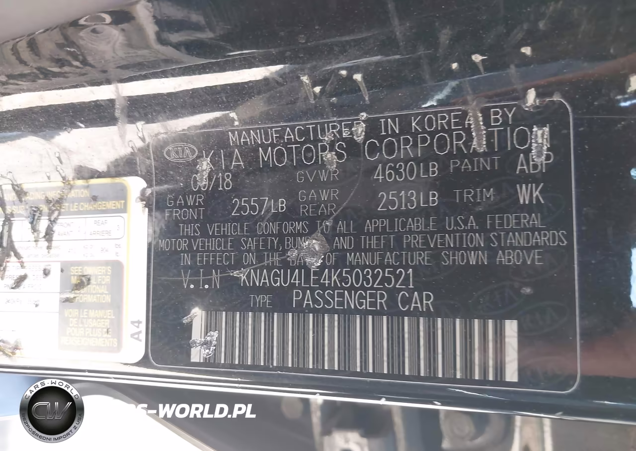 2019 Kia Optima Hybrid Ex VIN:KNAGU4LE4K5032521 - 9