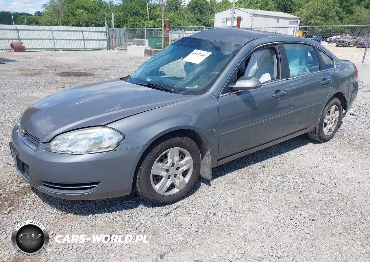 2008 Chevrolet Impala Ls VIN:2G1WB58K081283662 - 2