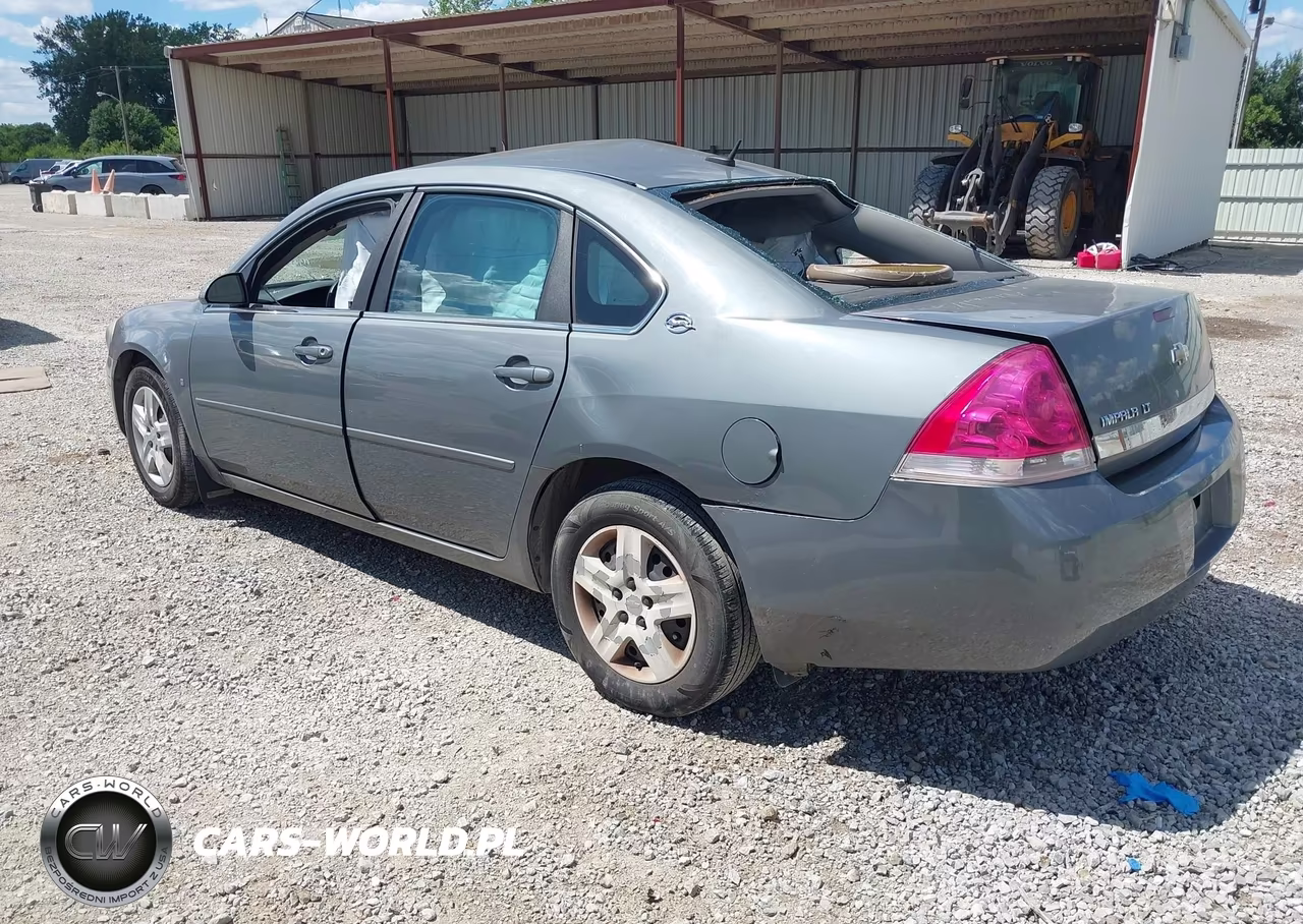 2008 Chevrolet Impala Ls VIN:2G1WB58K081283662 - 3