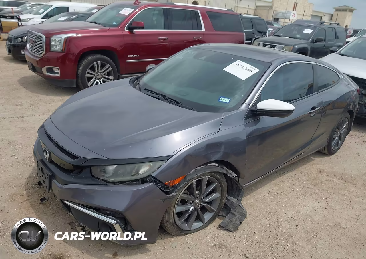 2020 Honda Civic Ex VIN:2HGFC3B3XLH351493 - 2