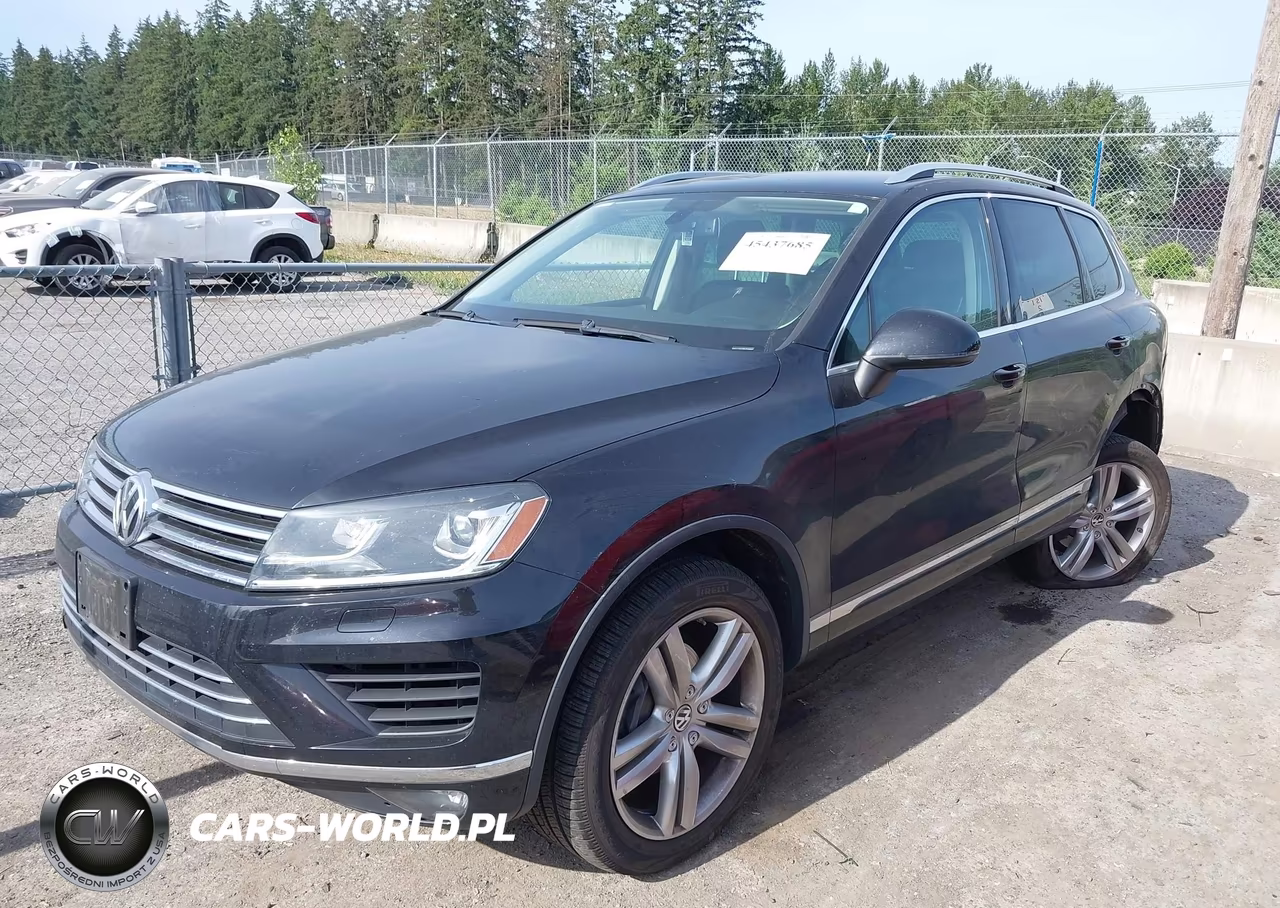 2016 Volkswagen Touareg Vr6 Sport VIN:WVGEF9BP5GD006006 - 2