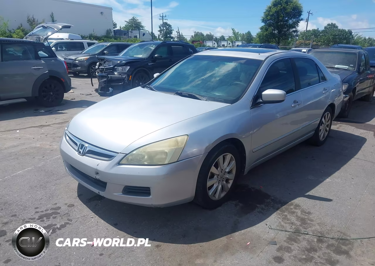 2007 Honda Accord 3.0 Ex VIN:1HGCM66517A086433 - 2