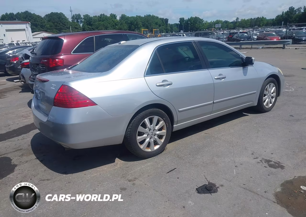 2007 Honda Accord 3.0 Ex VIN:1HGCM66517A086433 - 4
