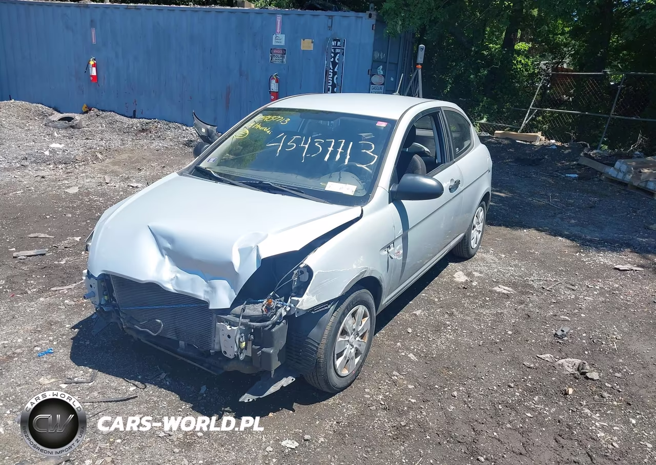 2009 Hyundai Accent Gs VIN:KMHCM36C19U114000 - 2