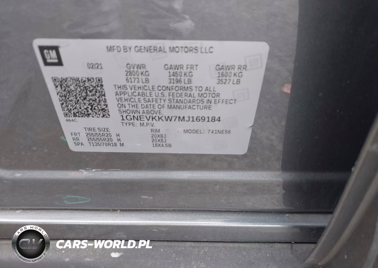 2021 Chevrolet Traverse Awd Premier VIN:1GNEVKKW7MJ169184 - 9