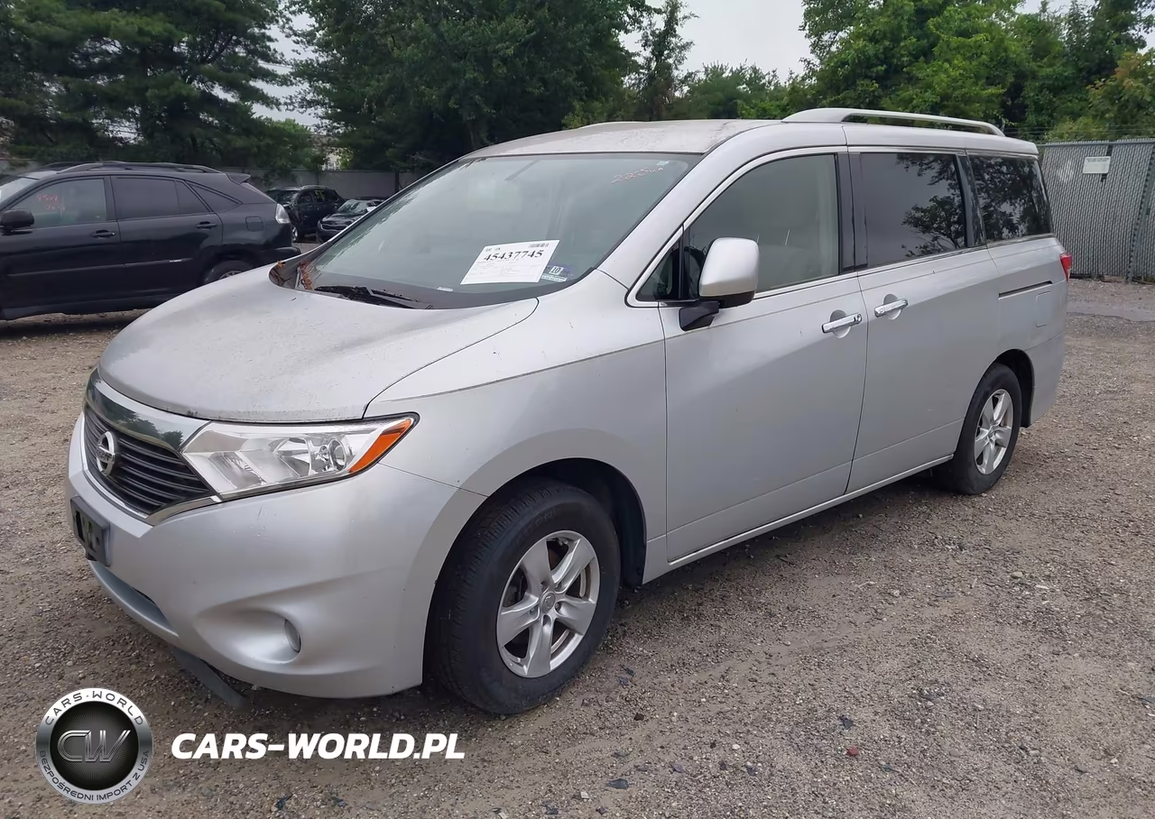 2017 Nissan Quest Sv VIN:JN8AE2KPXH9169806 - 2