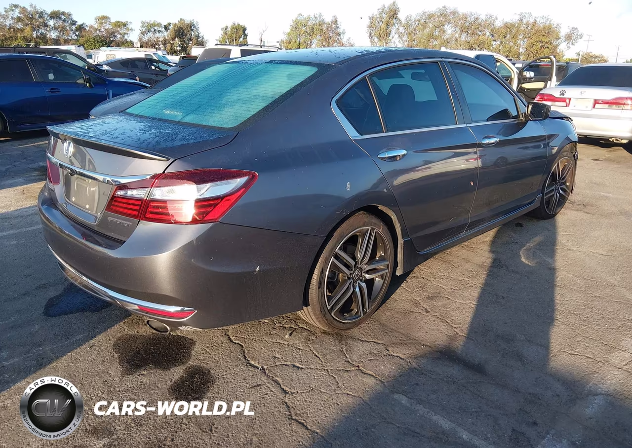 2016 Honda Accord Sport VIN:1HGCR2F51GA141294 - 4