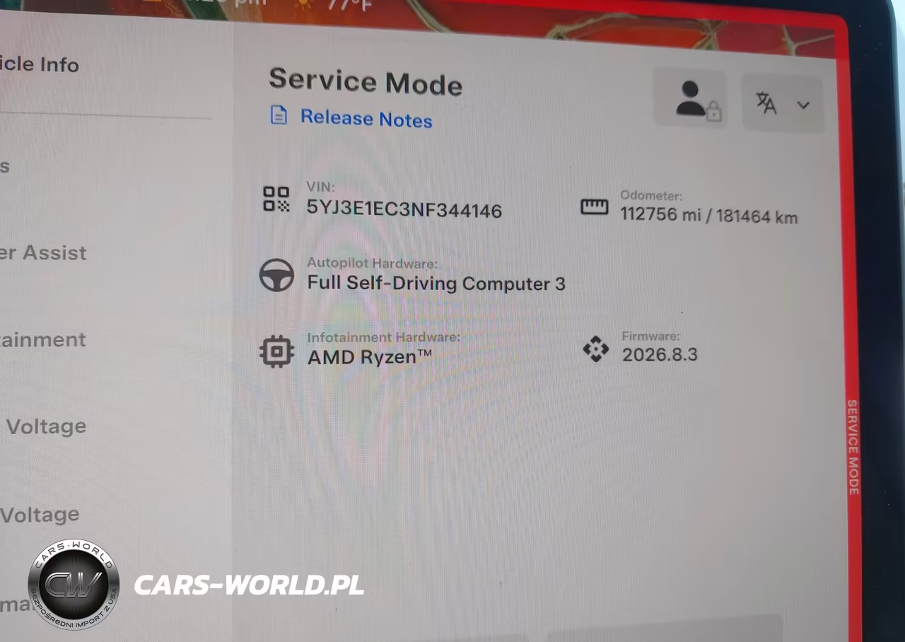 2022 Tesla Model 3 Performance Dual Motor All-Wheel Drive VIN:5YJ3E1EC3NF344146 - 15