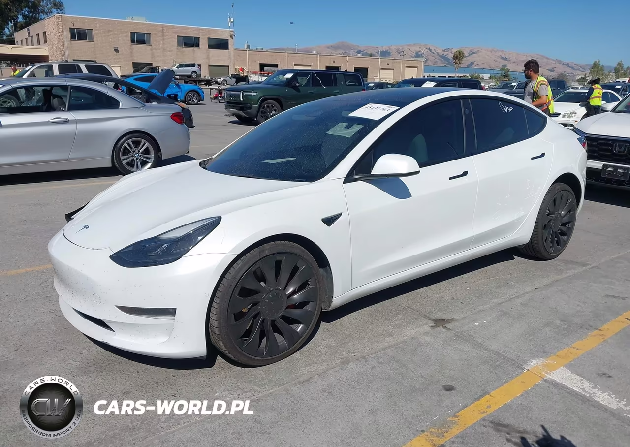2022 Tesla Model 3 Performance Dual Motor All-Wheel Drive VIN:5YJ3E1EC3NF344146 - 2