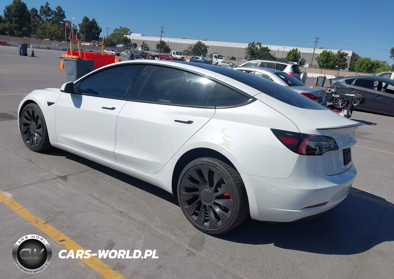 2022 Tesla Model 3 Performance Dual Motor All-Wheel Drive VIN:5YJ3E1EC3NF344146 - 3