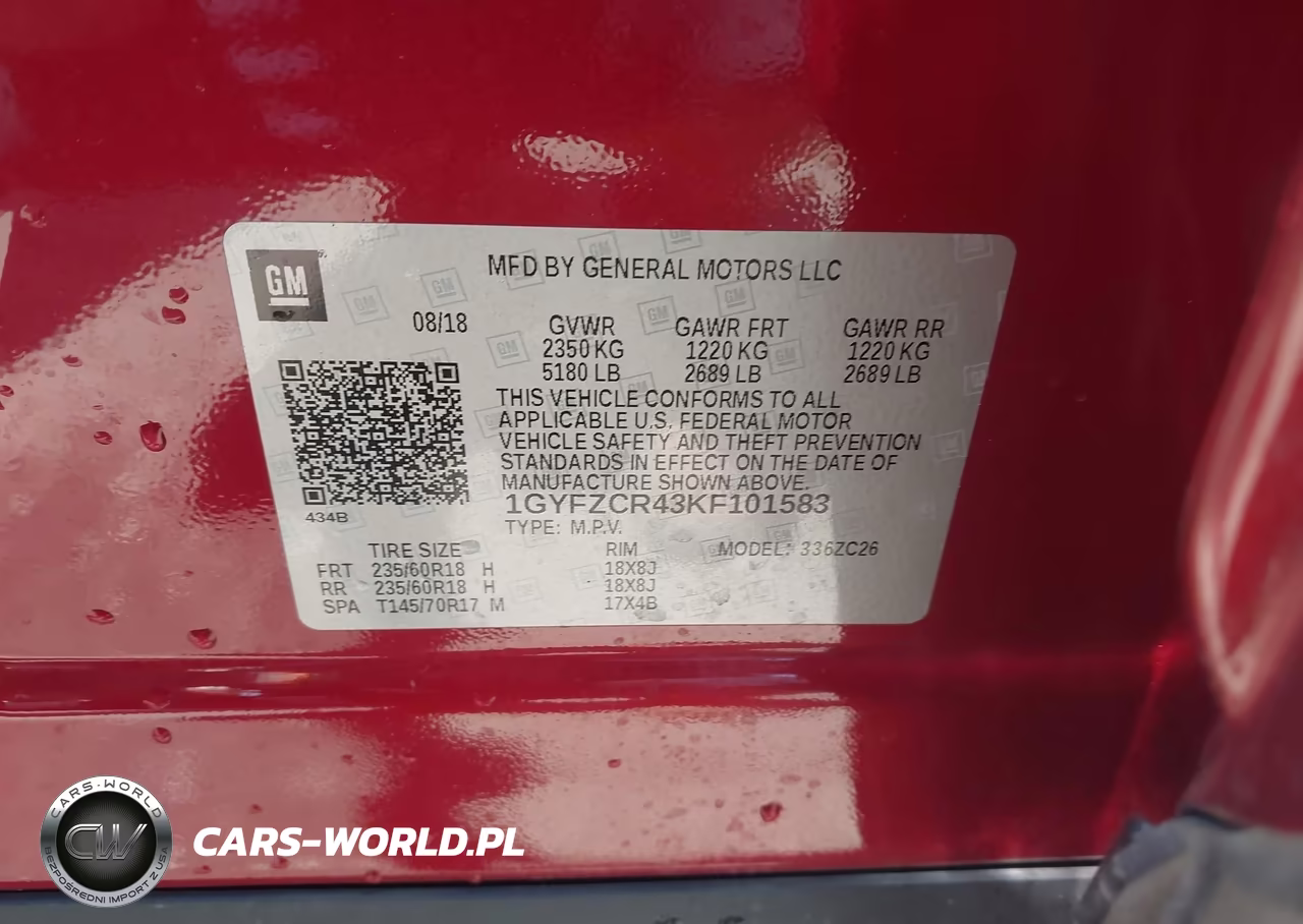 2019 Cadillac Xt4 Premium Luxury VIN:1GYFZCR43KF101583 - 9