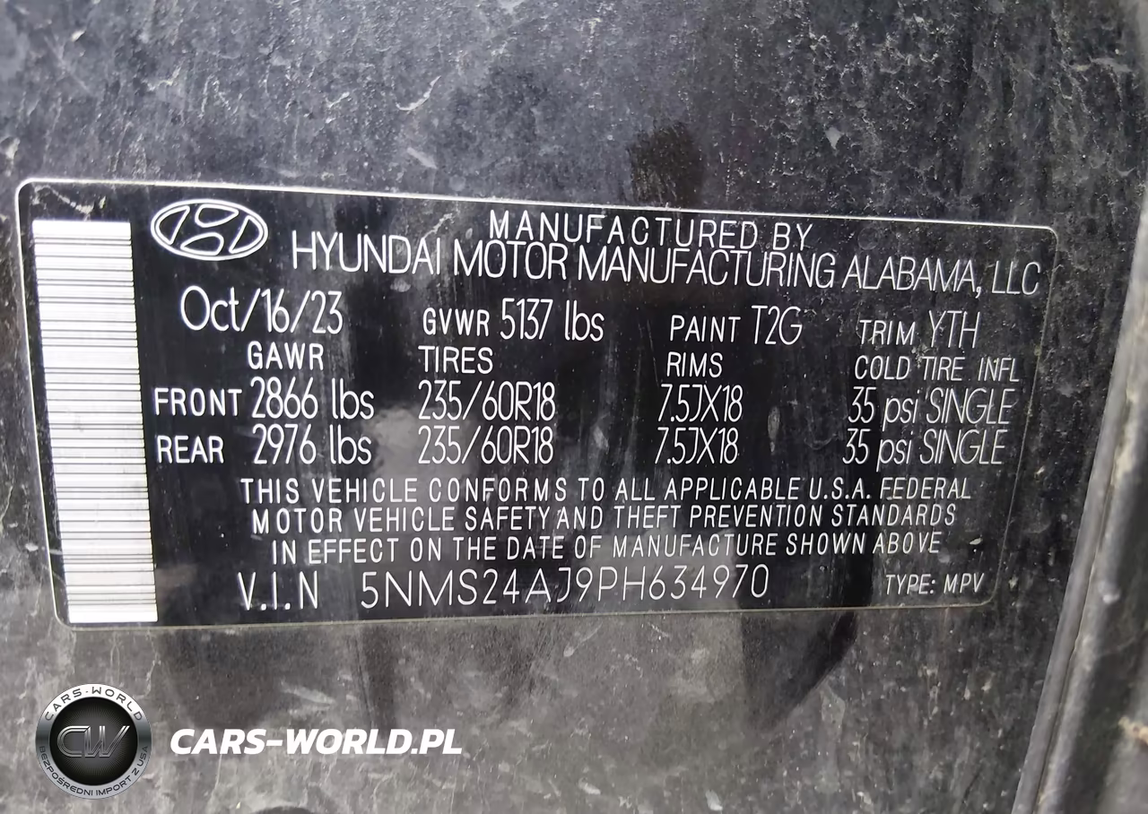 2023 Hyundai Santa Fe Sel VIN:5NMS24AJ9PH634970 - 9