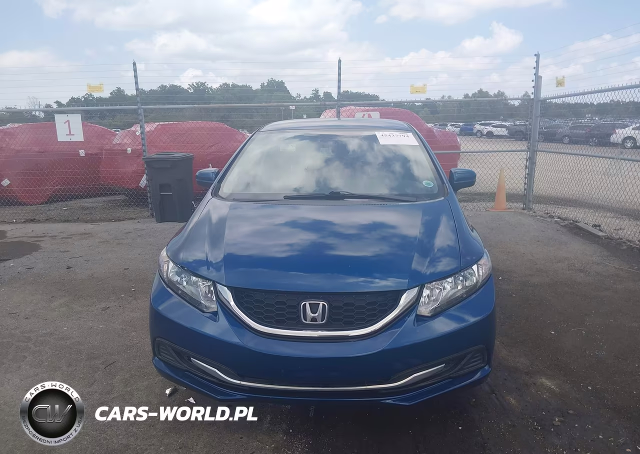 2014 Honda Civic Lx VIN:2HGFB2F57EH500079 - 12