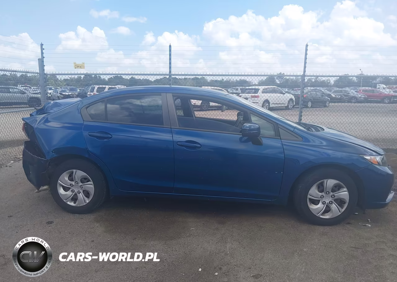 2014 Honda Civic Lx VIN:2HGFB2F57EH500079 - 13