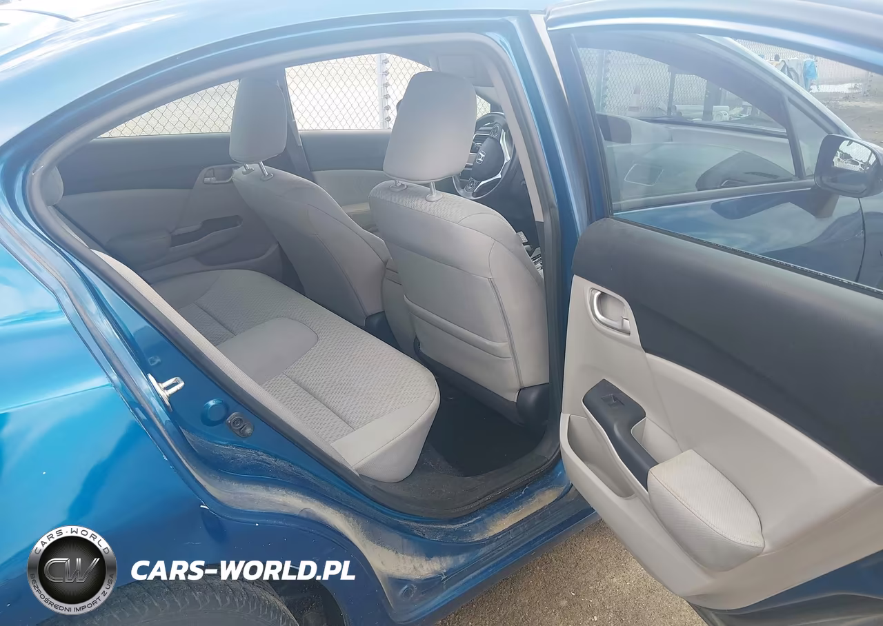 2014 Honda Civic Lx VIN:2HGFB2F57EH500079 - 8
