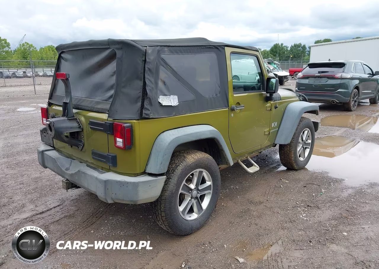 2008 Jeep Wrangler X VIN:1J4FA241X8L542765 - 4