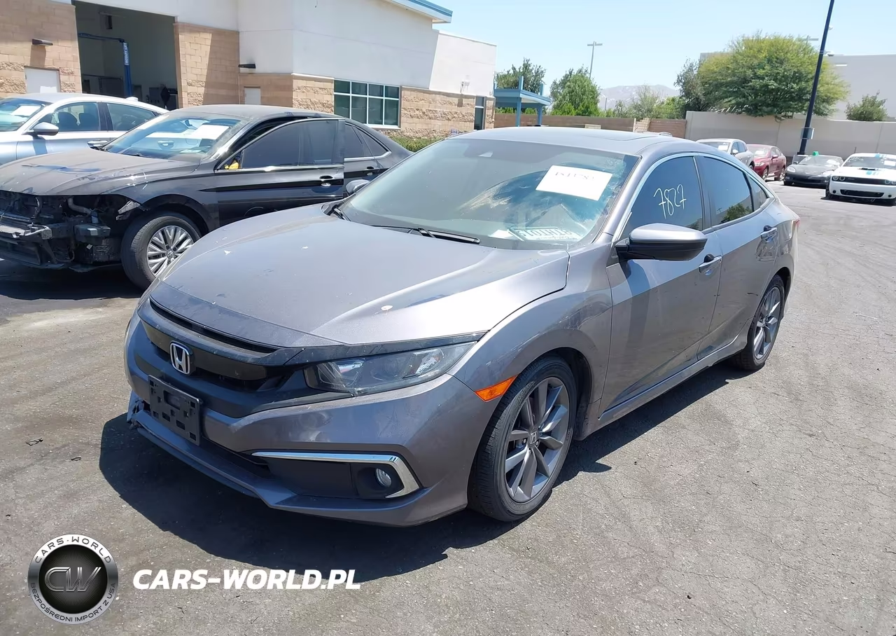 2020 Honda Civic Ex VIN:19XFC1F35LE214440 - 2