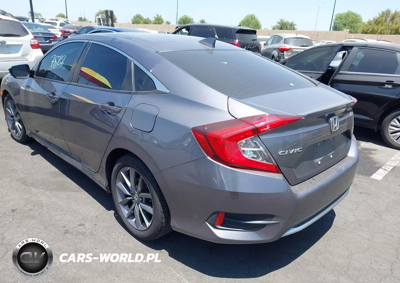 2020 Honda Civic Ex VIN:19XFC1F35LE214440 - 3
