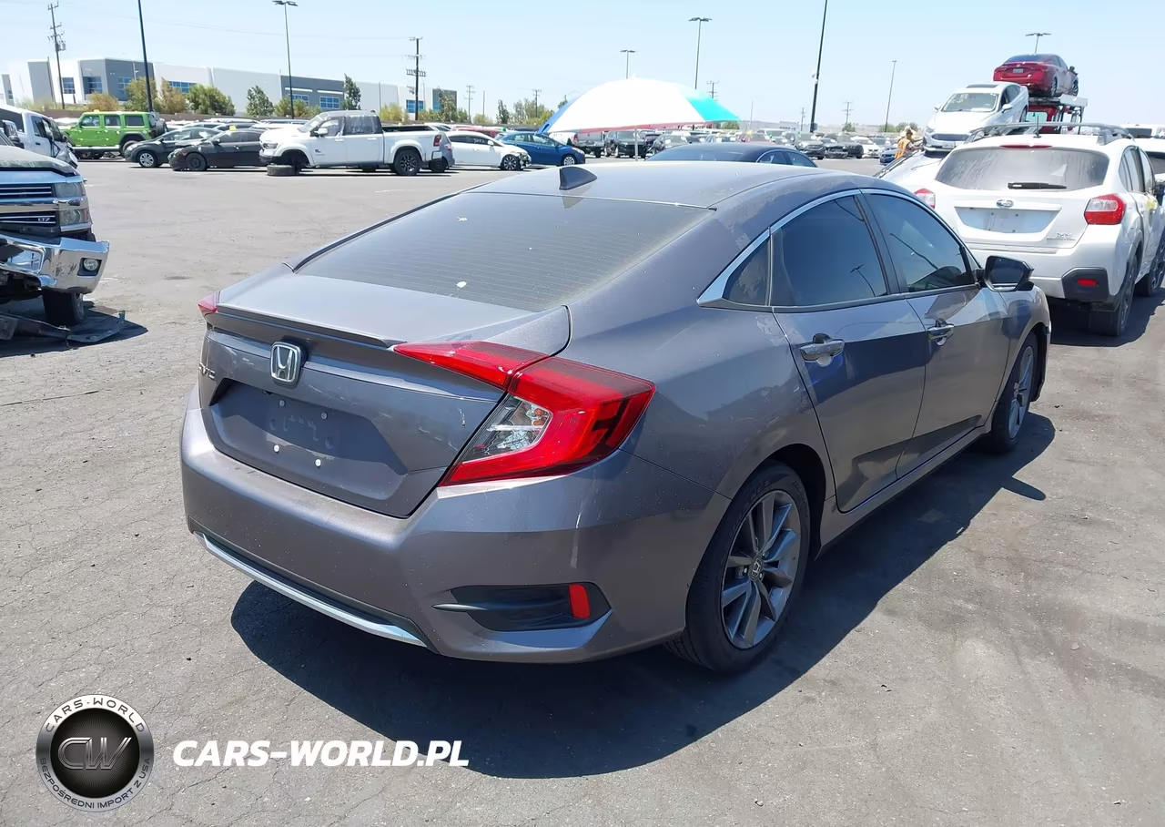 2020 Honda Civic Ex VIN:19XFC1F35LE214440 - 4