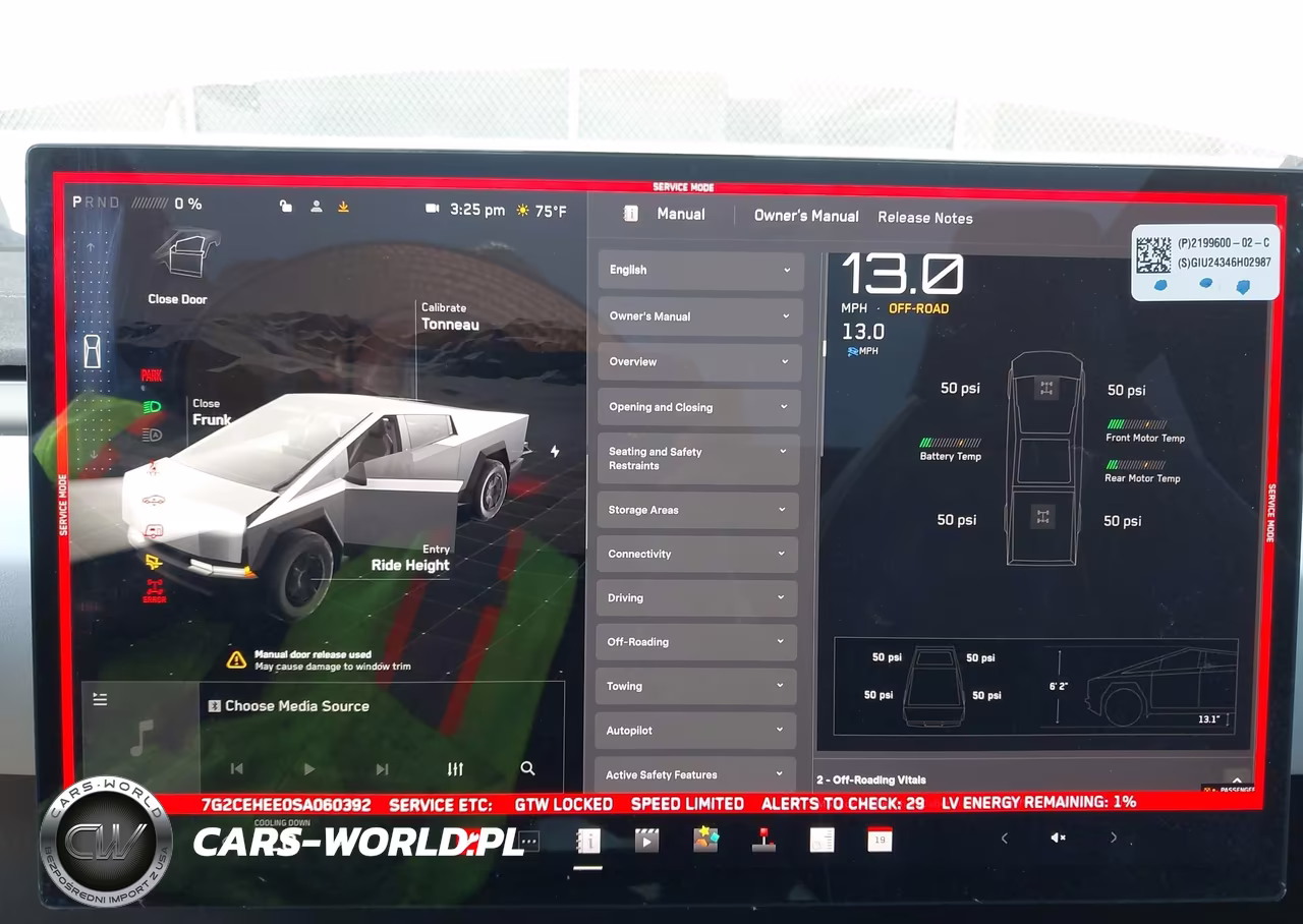 2025 Tesla Cybertruck VIN:7G2CEHEE0SA060392 - 7