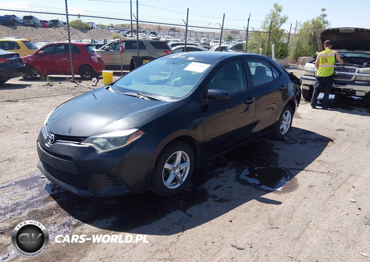 2014 Toyota Corolla Le VIN:5YFBURHE1EP162833 - 2