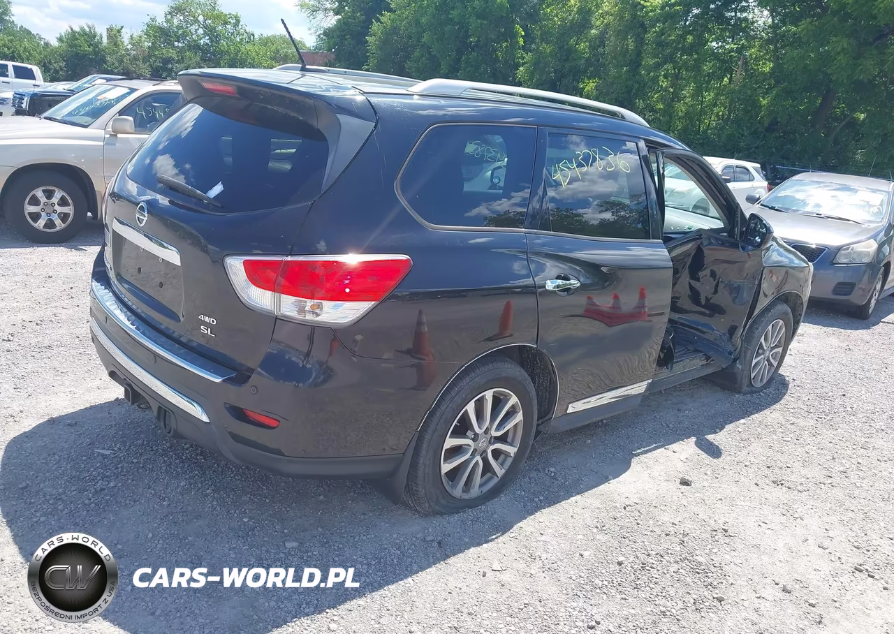 2015 Nissan Pathfinder Sl VIN:5N1AR2MM5FC608120 - 4