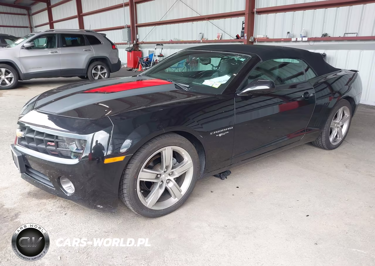2012 Chevrolet Camaro 2Lt VIN:2G1FG3D34C9127736 - 2
