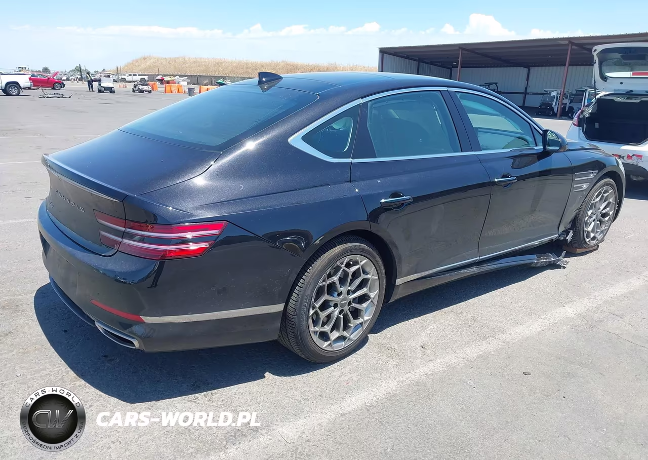 2021 Genesis G80 2.5T Rwd VIN:KMTGB4SC2MU043620 - 4