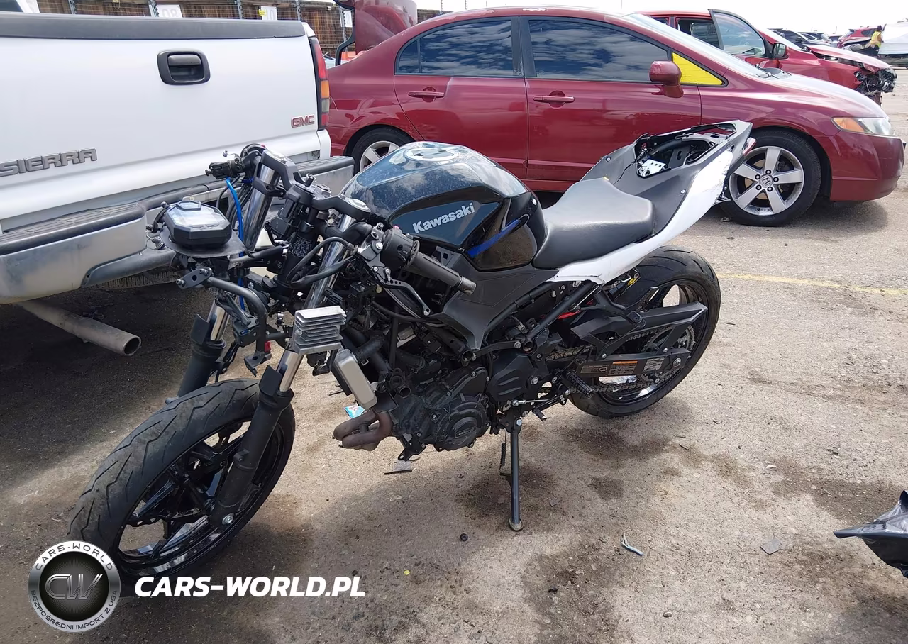 2025 Kawasaki Ex500 VIN:ML5EXGG11SDA45823 - 2