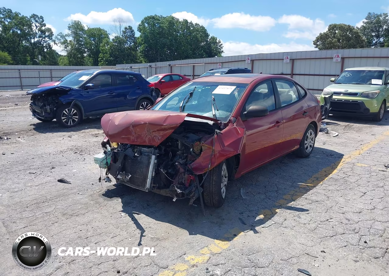 2009 Hyundai Elantra Gls VIN:KMHDU46D39U719025 - 2
