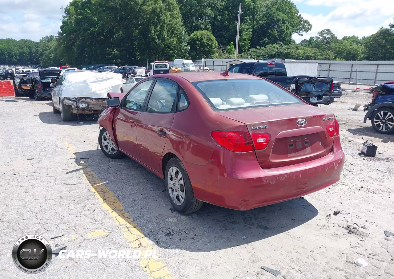 2009 Hyundai Elantra Gls VIN:KMHDU46D39U719025 - 3