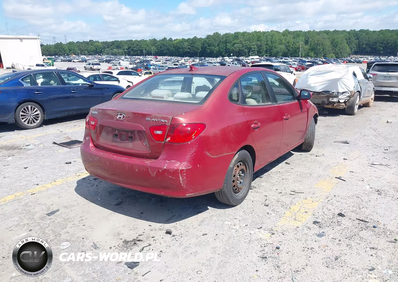 2009 Hyundai Elantra Gls VIN:KMHDU46D39U719025 - 4
