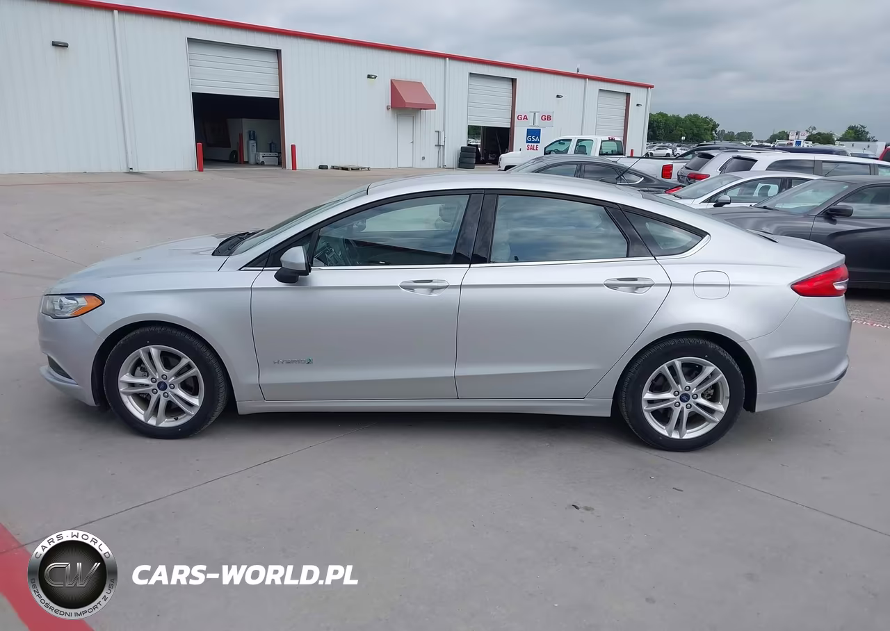 2018 Ford Fusion Hybrid S VIN:3FA6P0UU9JR100608 - 14