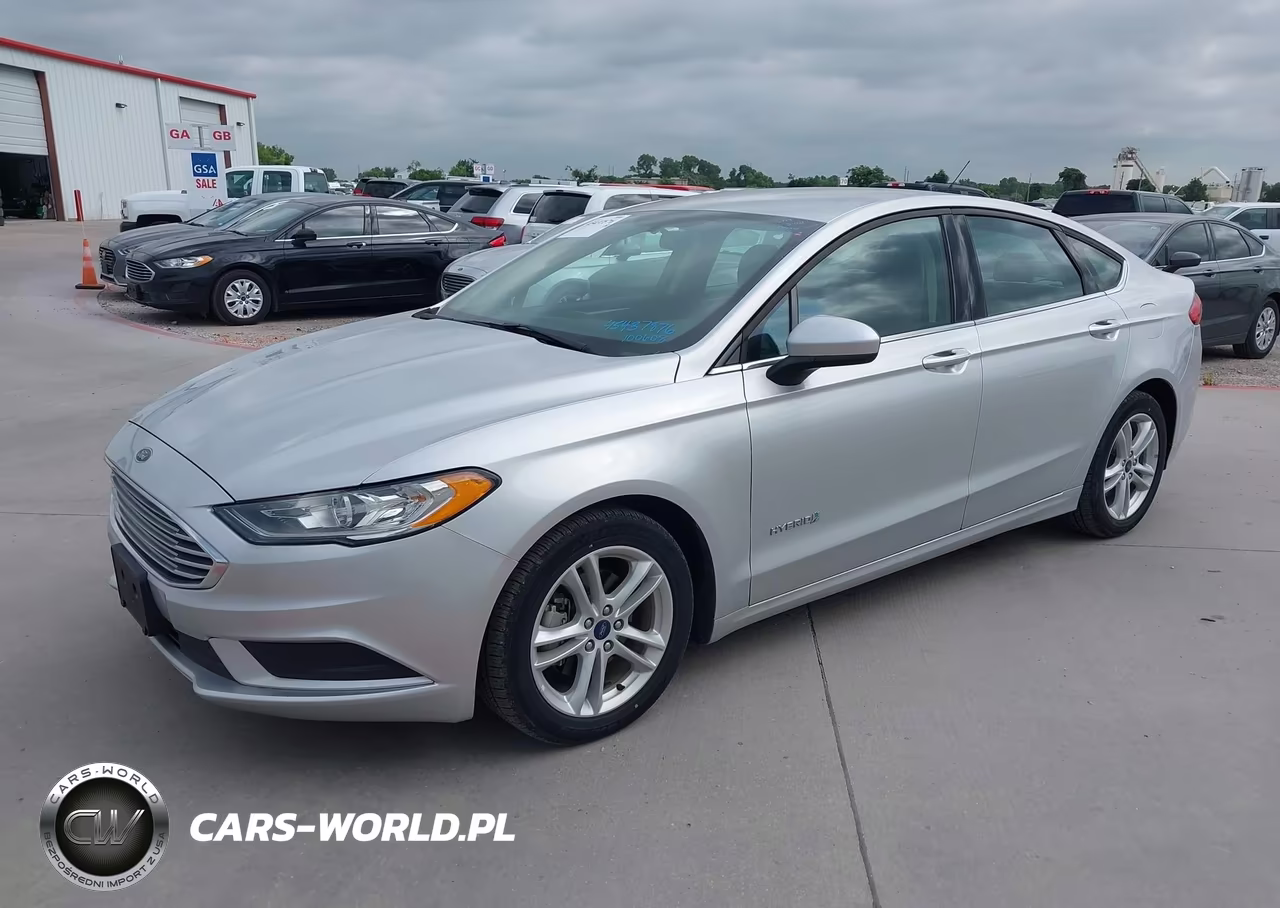 2018 Ford Fusion Hybrid S VIN:3FA6P0UU9JR100608 - 2