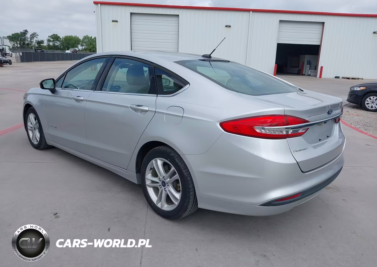 2018 Ford Fusion Hybrid S VIN:3FA6P0UU9JR100608 - 3